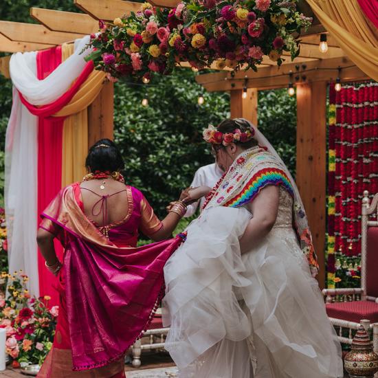 Saumya and Jess ceremony